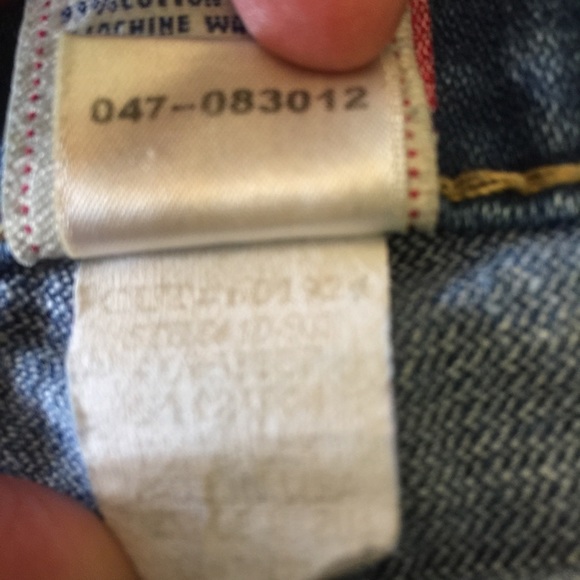 TrueReligion joey flare low Rise Women’s blue jean - Picture 8 of 8